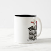 Schrei aus den Rooftops Zweifarbige Tasse (VorderseiteRechts)