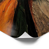 Schrei - Beagle Hund 001 - Pall Munch Poster (Ecke)