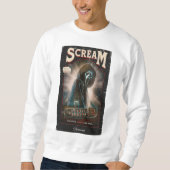 Schrei Beängstigend Ghost Face Killer Sweatshirt (Vorderseite)