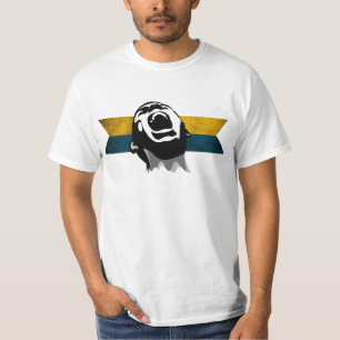 Schrei Blau-Gelb T-Shirt