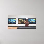 Schrei der Sternennacht. Leinwanddruck (Vorderseite)