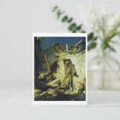Schrei des Prophets Jeremias Postkarte (Stehend Vorderseite)