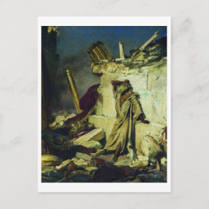 Schrei des Prophets Jeremias Postkarte