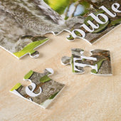 Schrei-Eulen-Küken Puzzle (Seite)