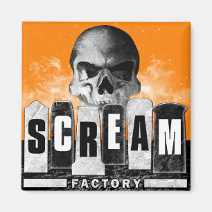 Schrei-Fabrik-Magnet Magnet
