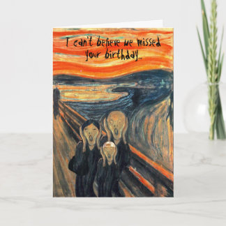 "Schrei-Familien-" Karte