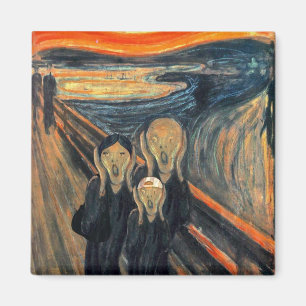 "Schrei-Familien-" Magnet