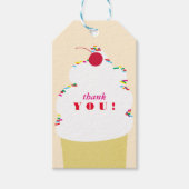 Schrei für Eiscreme Geschenkanhänger (Vorderseite)