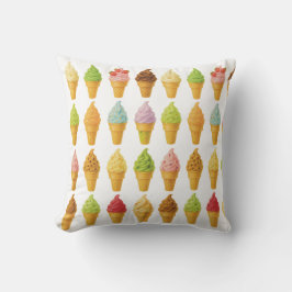 Schrei für Eiscreme Kissen