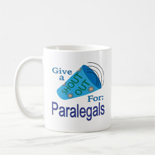 Schrei für Paralegals Kaffeetasse