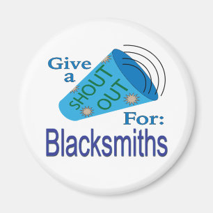 Schrei für Schmiede Magnet