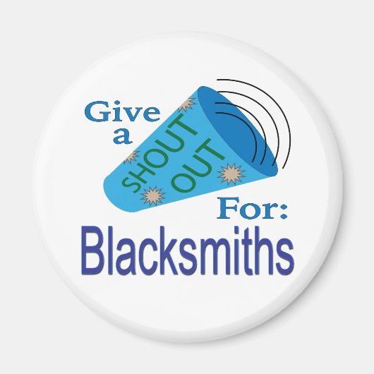 Schrei für Schmiede Magnet (Vorne)