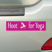 Schrei für Yoga Autoaufkleber (Auf Auto)