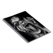 Schrei-Gewohnheits-Notizbuch Notizblock (Rechte Seite)