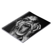 Schrei-Gewohnheits-Notizbuch Notizblock (Linke Seite)