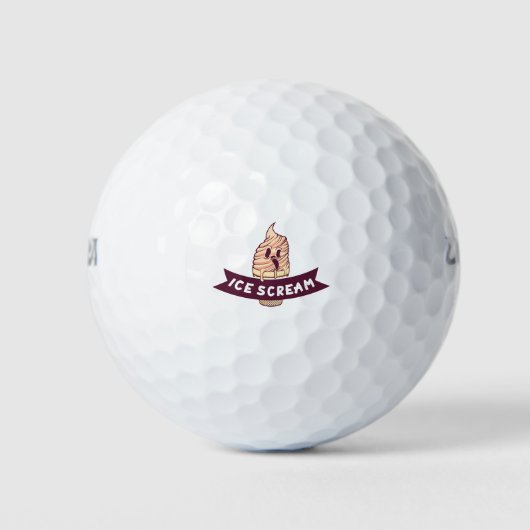 Schrei Golfball (Vorderseite)
