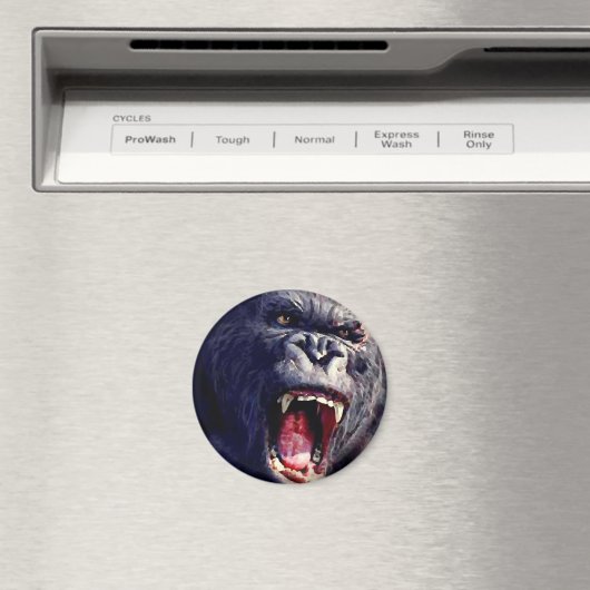 Schrei Gorilla Magnet (In Situ (Geschirrspüler))