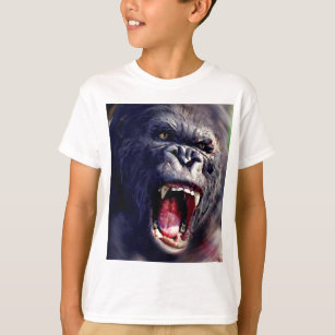 Schrei Gorilla T-Shirt