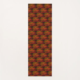 Schrei hier schwarz/unter Wurzeln, Yoga Mat Yogamatte