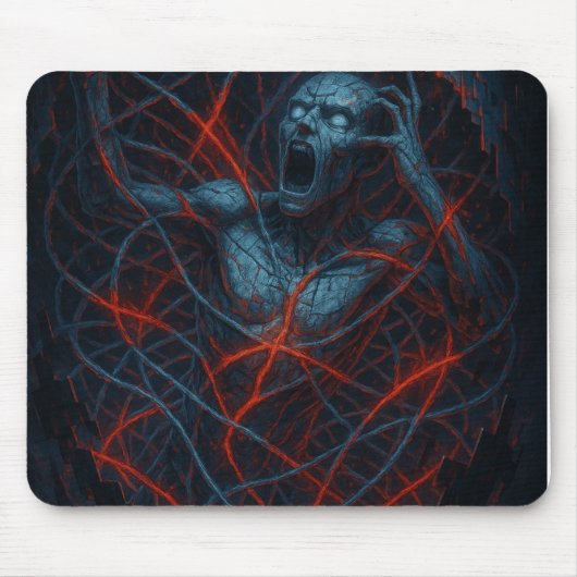 Schrei ins Bewusstsein Mousepad (Vorne)