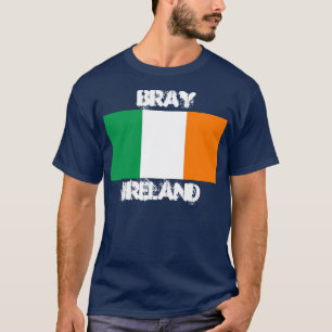 Schrei, Irland mit irischer Flagge T-Shirt
