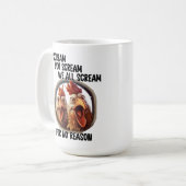 Schrei Kaffeetasse (Vorderseite Links)