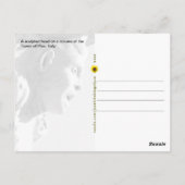 Schrei laut! - Turm von Pisa, Italien - Postkarte (Rückseite)