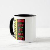 Schrei-N-Shout-Tasse Tasse (Vorderseite Links)