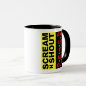 Schrei-N-Shout-Tasse Tasse (VorderseiteRechts)
