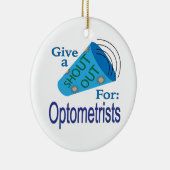 Schrei nach Optometristen Keramik Ornament (Rechts)