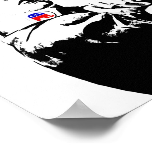 Schrei Obama! Poster (Ecke)