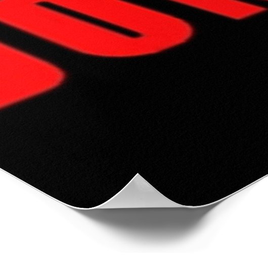 Schrei Poster (Ecke)