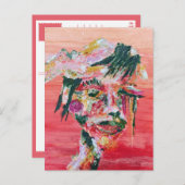 Schrei Postkarte (Vorne/Hinten)