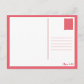 Schrei Postkarte (Rückseite)