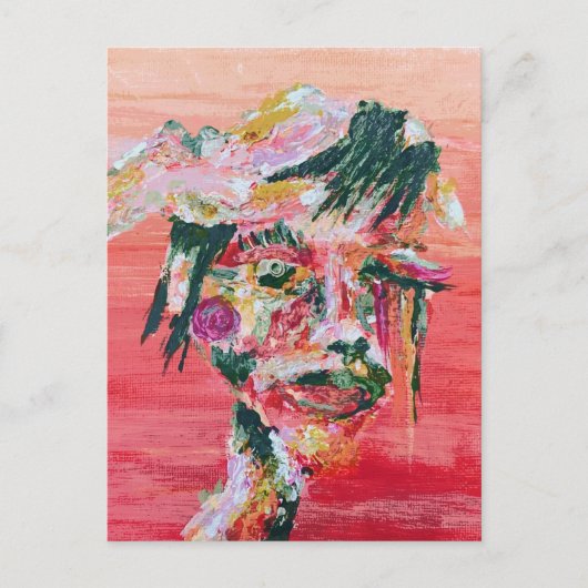 Schrei Postkarte (Vorderseite)