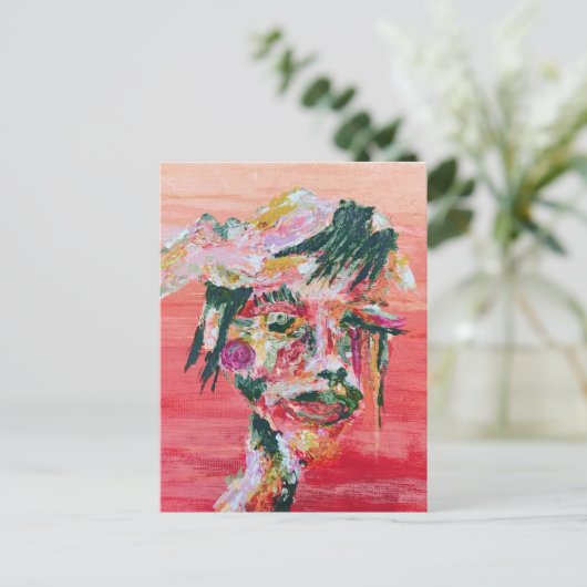 Schrei Postkarte (Stehend Vorderseite)