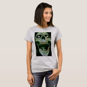 Schrei-SchädelT - Shirt (Vorne ganz)