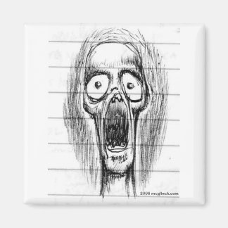 Schrei-SchädelTyp Magnet