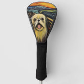 Schrei - Shih Tzu Dog 002 - Pall Munch Golf Headcover (Vorderseite)