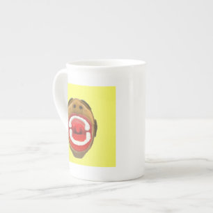 Schrei-Tasse Porzellantasse