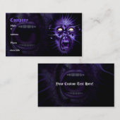 Schrei-Visitenkarte Visitenkarte (Vorne/Hinten)