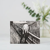 Schrei von Edward Munch Postkarte (Stehend Vorderseite)