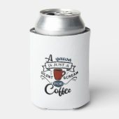 Schrei zum Kaffee Dosenkühler (Kanne Vorderseite)