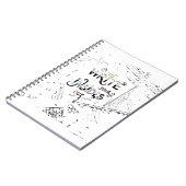 Schreib deine Inside OUT! Motto der motivierend Sc Notizblock (Linke Seite)