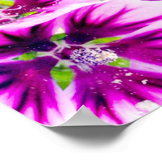 Schreib die Vision! Poster (Ecke)