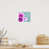 Schreib die Vision! Poster (Küche)