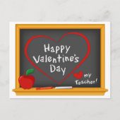 Schreib einen Glückwunsch Valentins Gruß an den Le Postkarte (Vorderseite)