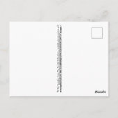 Schreib Erinnerungen von Mutter & Kind ins Meer! Postkarte (Rückseite)