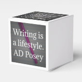 Schreib-Gefallen Geschenkschachtel (Vorderseite)