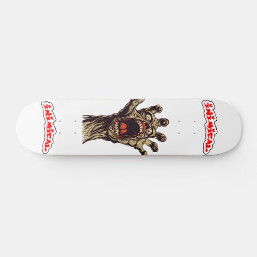 Schreib-Hand Skateboard (Horizontal)